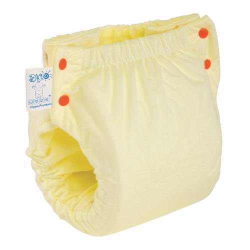 Підгузник трикотажний ЕКО ПУПС Easy Size Premium 12-17 (76-87), з вкладишем